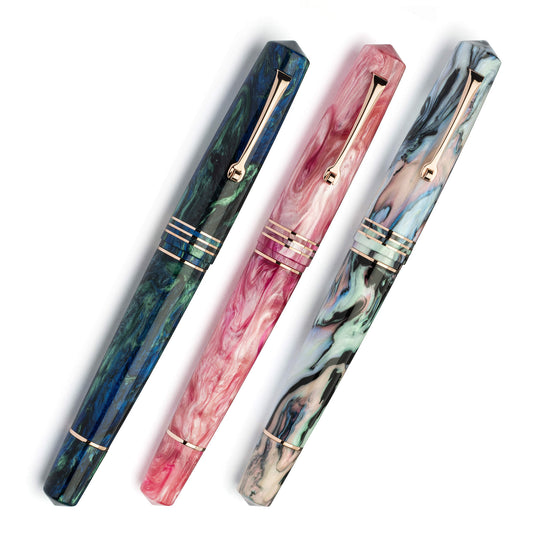 公式 レオナルド オフィチーナ イタリアーナ モーメントゼロ グランデ2.0 ザ パワー オブ フラワー  万年筆