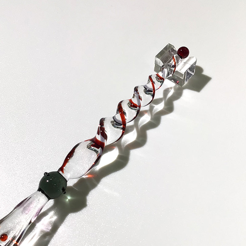 グラスカオリア, glasskaoria, マジカルアラビアン , magicalarabian ,レッドブラック, redblack, ガラスペン, glass dip pen