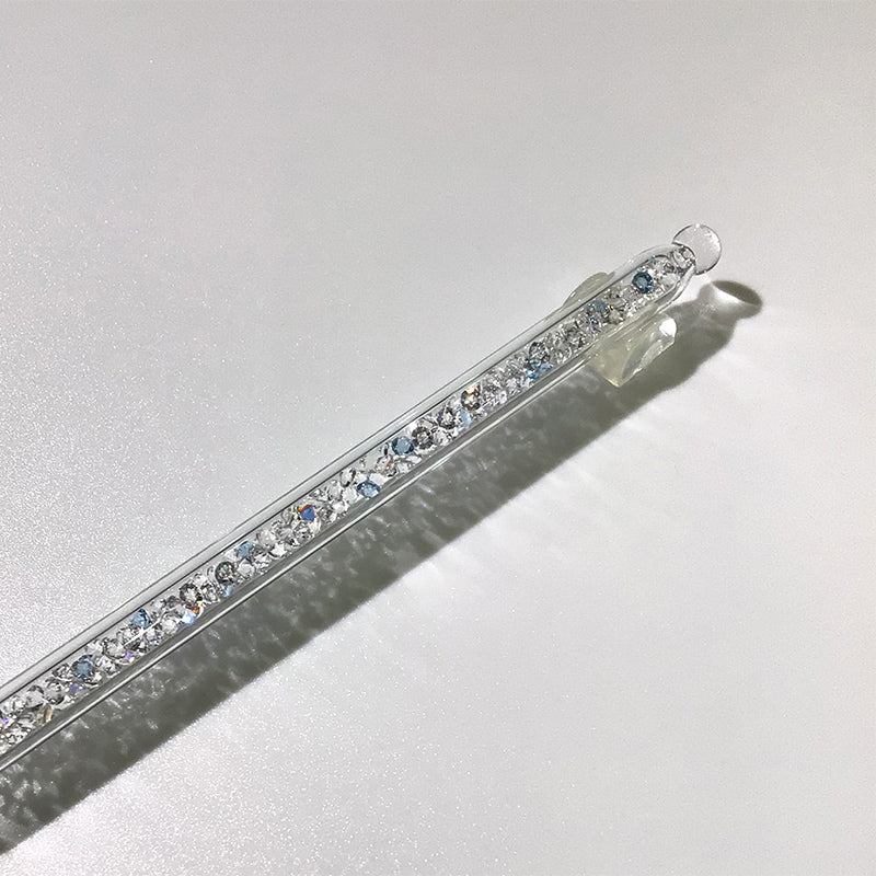 グラスカオリア, glasskaoria, ジュエル , jewel , ブルー, blue ,ガラスペン,  glass dip pen