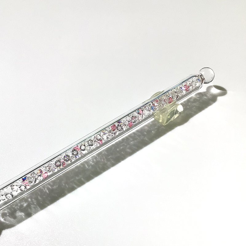 グラスカオリア, glasskaoria, ジュエル , jewel , ピンク, pink ,ガラスペン,  glass dip pen