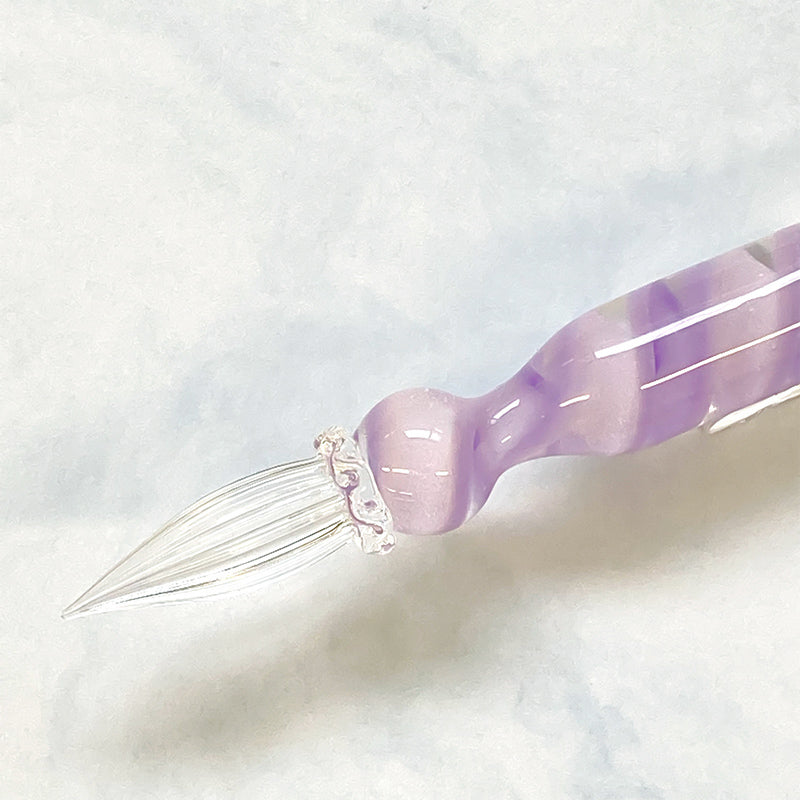 Kokeshi リボンケーン Candy ウィステリア ガラスペン