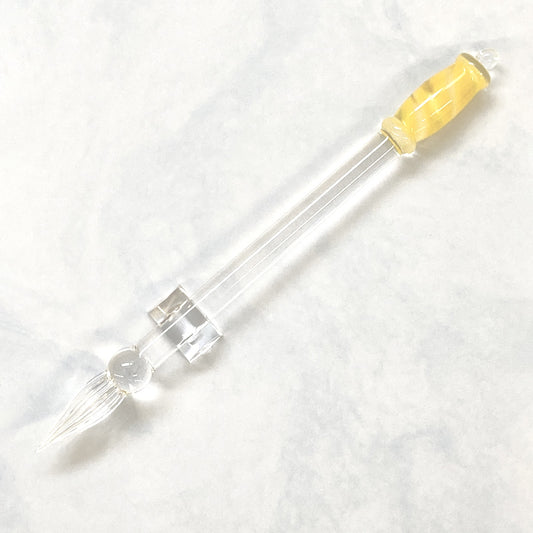 Kokeshi リボンケーン Drops  ミモザ ガラスペン