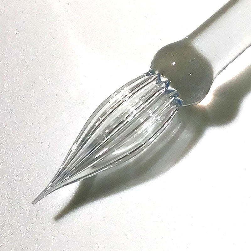 Kokeshi リボンケーン Drops  スカイブルー ガラスペン