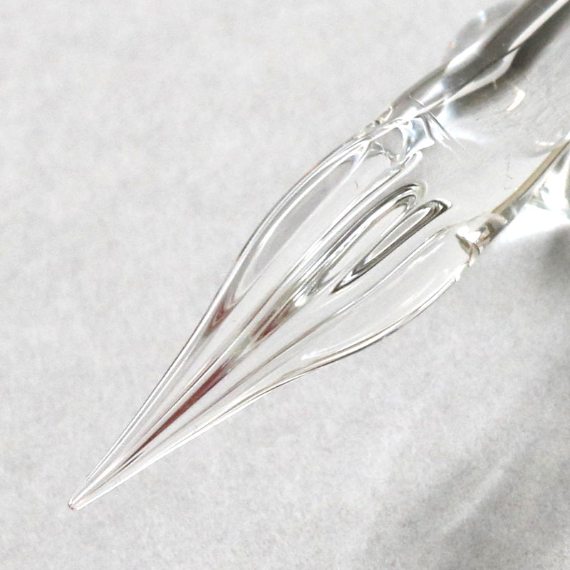 The NEON シンプルガラスペン(虹色)赤 ガラスペン