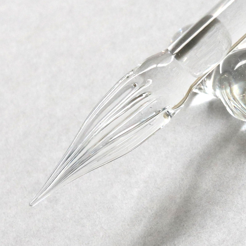 The NEON シンプルガラスペン(虹色)青 ガラスペン