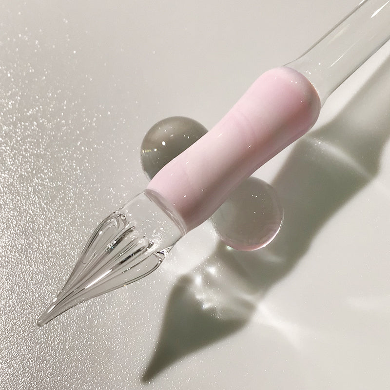 The NEON シンプル2ガラスペン(パステル)ピンク