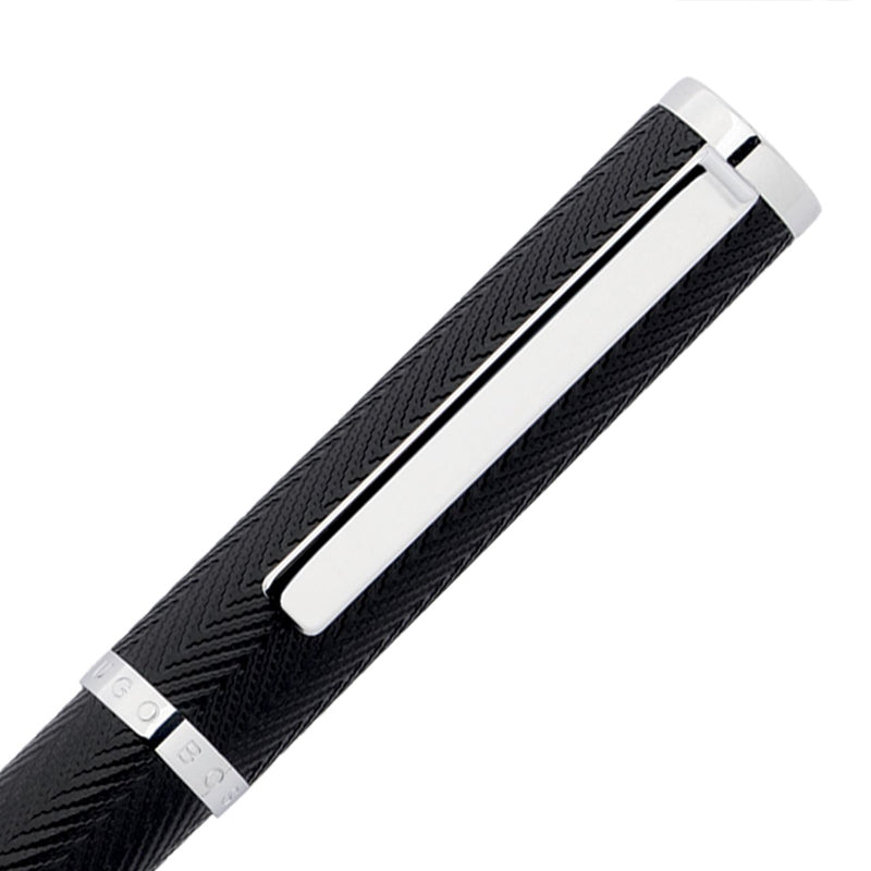 ヒューゴボス フォーメーション ヘリンボーン クローム HSI1064B ボールペン