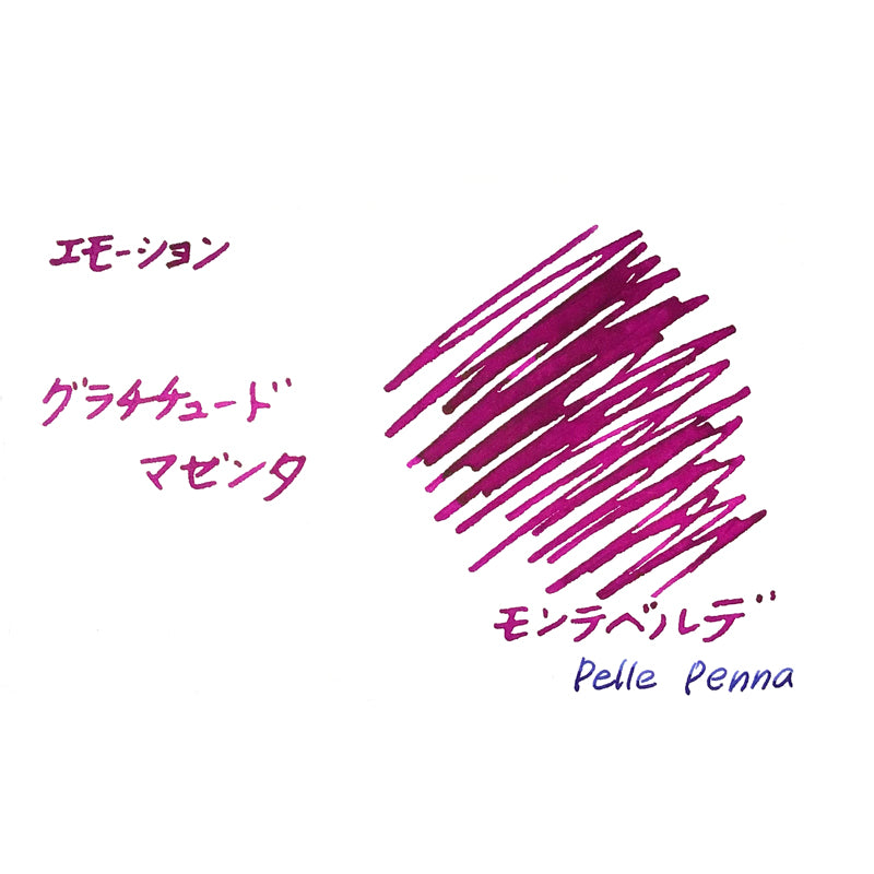 モンテベルデ ミニボトルインク エモーションシリーズ グラチチュードマゼンダ G309GM インク