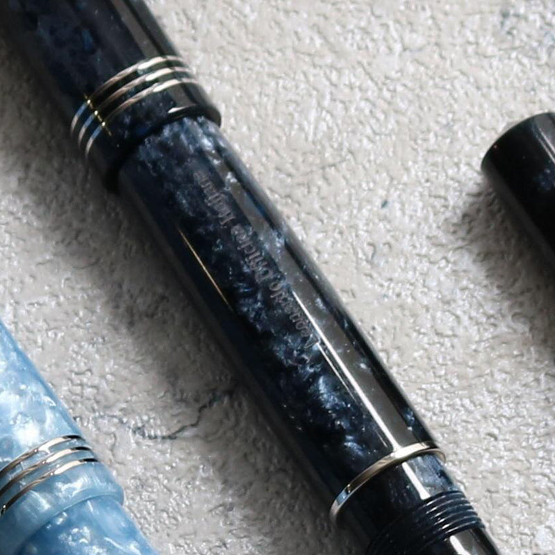 【日本限定】公式 レオナルド オフィチーナ イタリアーナ モーメント・ゼロ ブルーノクターン 万年筆