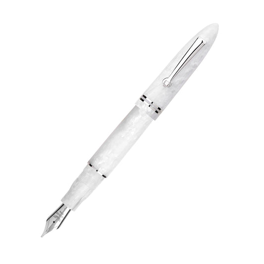 レオナルド オフィチーナ イタリアーナ フローレ ソルトホワイト 万年筆