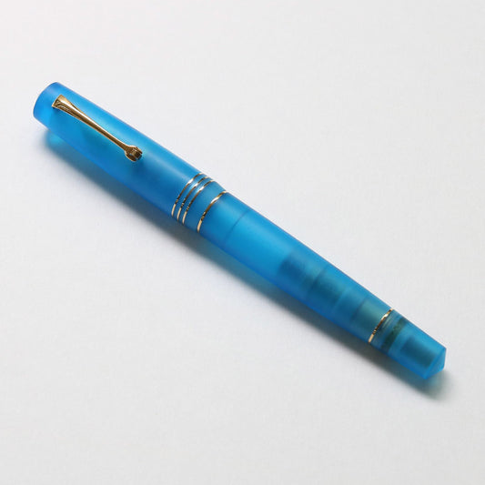 公式【日本総代理店】レオナルド オフィチーナ イタリアーナ モーメント・ゼロ グランデ プーラ アクアブルー 万年筆