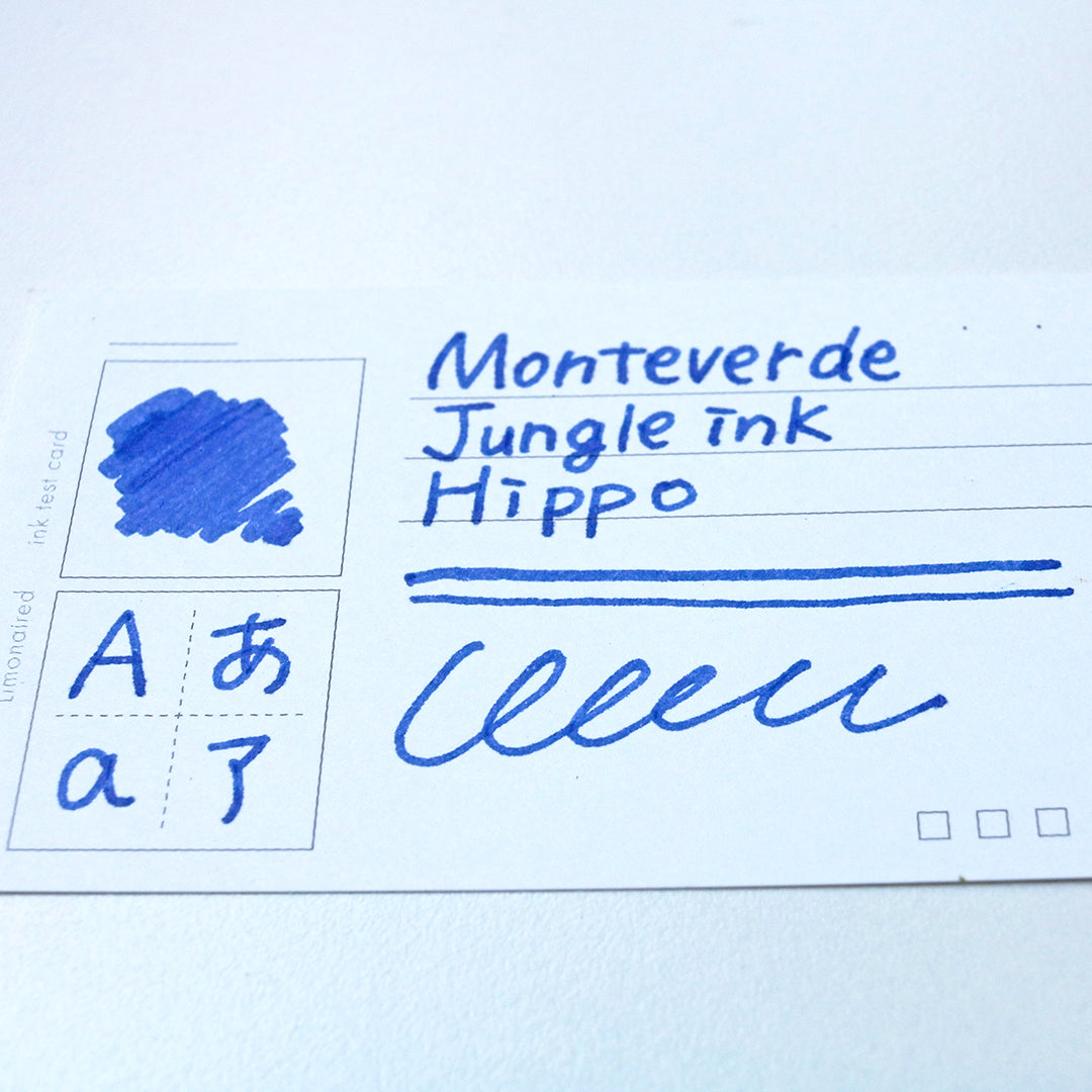 モンテベルデ ミニボトルインク ジャングルシリーズ ヒッポ(ダークブルー)G309HI インク