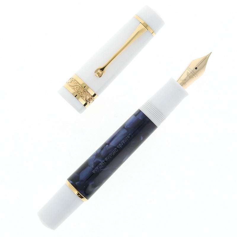 レオナルド オフィチーナ イタリアーナ フェリーチェ イエラントブルー 万年筆