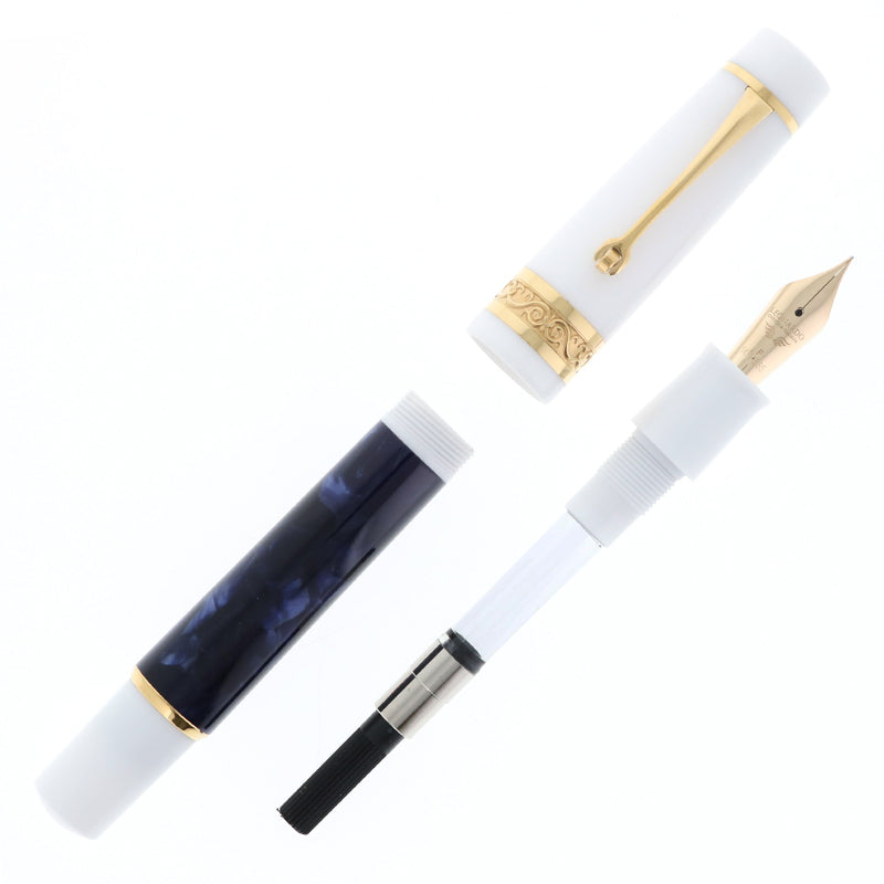 レオナルド オフィチーナ イタリアーナ フェリーチェ イエラントブルー 万年筆