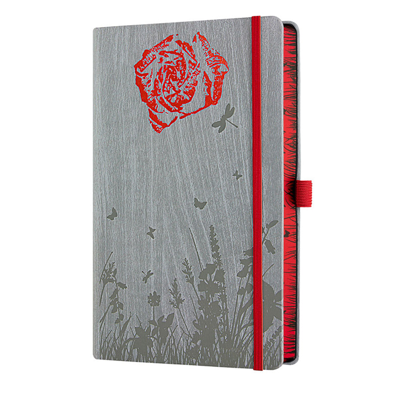 カステリミラノ 1938 FORESTA ROSE 罫線 ミディアムサイズ 手帳