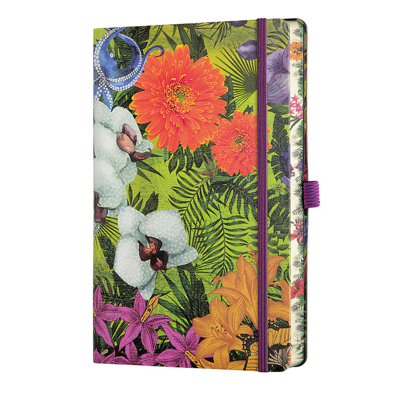 カステリミラノ 1938 EDEN ORCHID 罫線 ミディアムサイズ 手帳