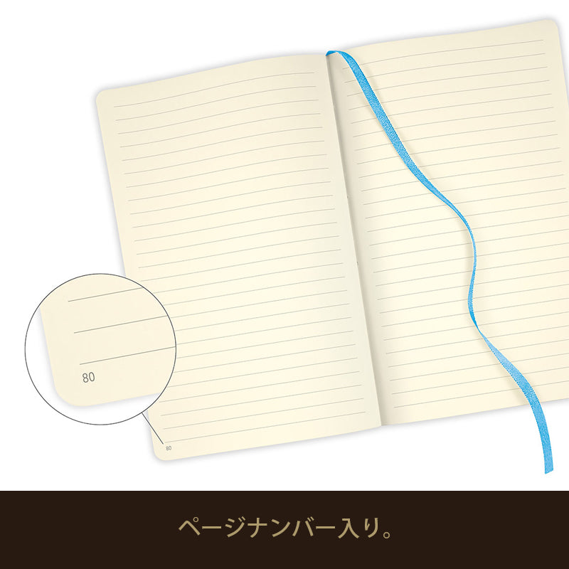 カステリミラノ 1938 HARRIS SLATE BLUE  方眼 ミディアムサイズ 手帳