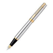 Load image into Gallery viewer, Official Schafer 300 Polished Chrome GTT Fountain Pen
