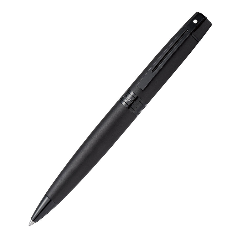 Official Schafer 300 Matte Black Ballpoint Pen
