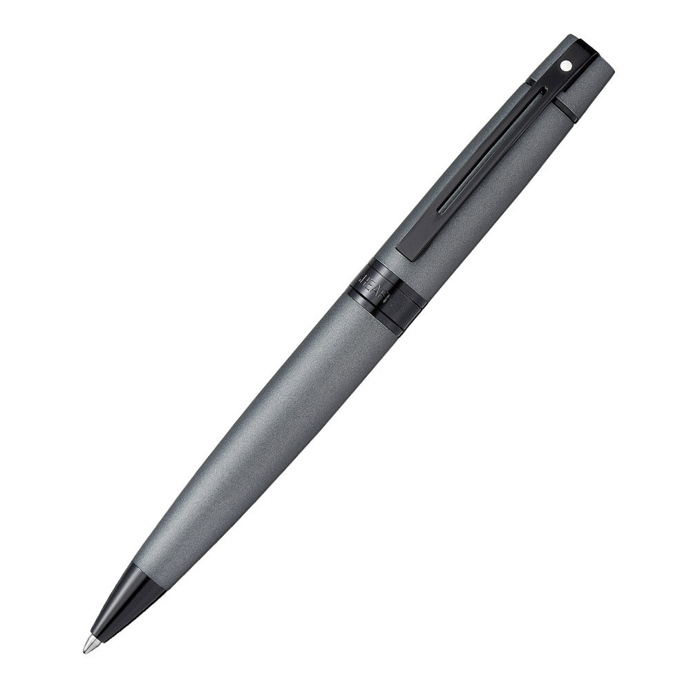 Official Schafer 300 Matte Gray Ballpoint Pen