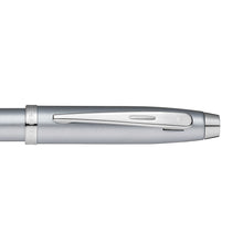 Load image into Gallery viewer, Official Schafer 100 Brushed Chrome Ballpoint Pen
