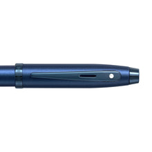 Load image into Gallery viewer, Official Schafer 100 Satin Blue Ballpoint Pen
