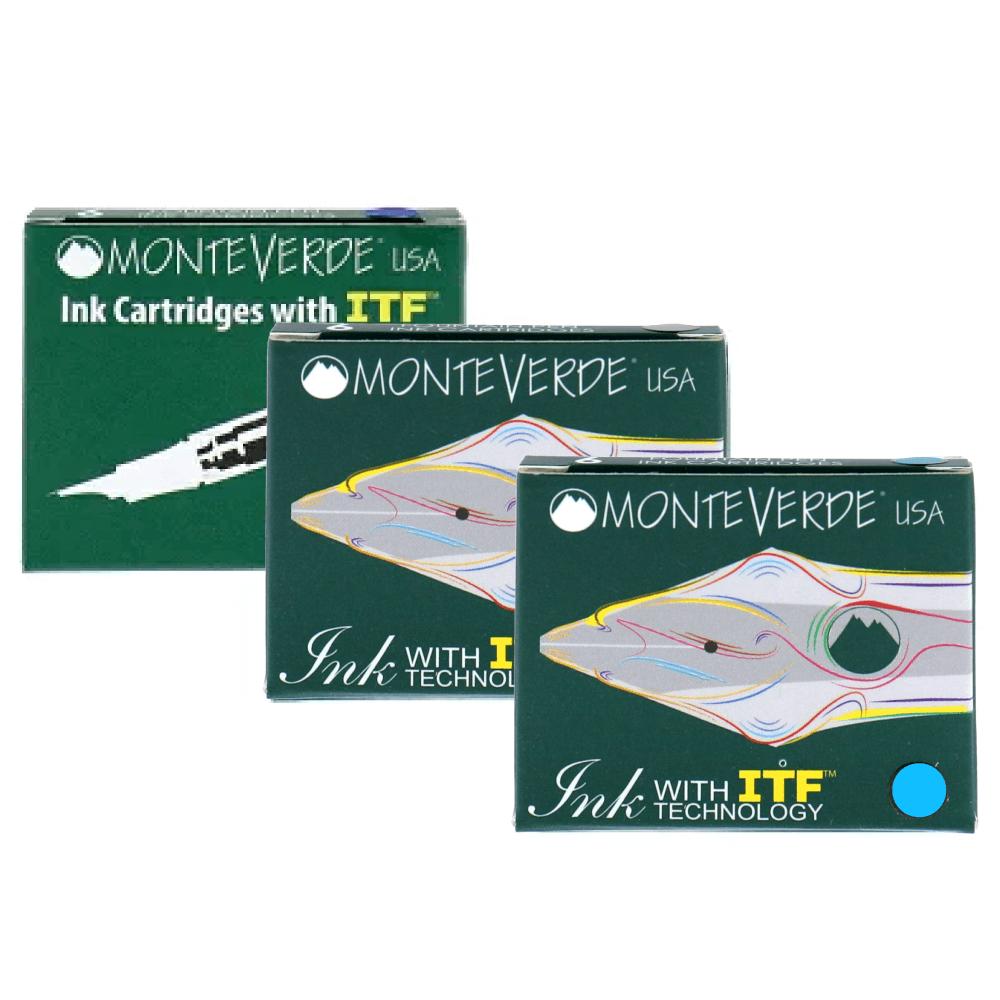 Monteverde Cartridge Ink (Pack of 6)