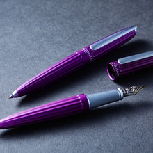 Load image into Gallery viewer, Official [Japan Exclusive Agent] Diplomat Aero Violet Ballpoint Pen
