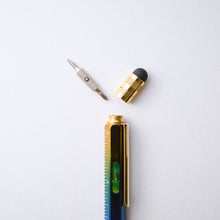 Load image into Gallery viewer, Monteverde One Touch Stalais Tool Pen Solid Brass Ballpoint Pen
