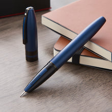 Load image into Gallery viewer, Official Sheaffer Icon Metallic Blue Fountain Pen
