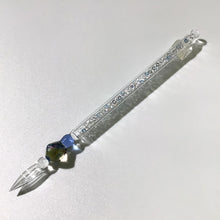 Load image into Gallery viewer, グラスカオリア, glasskaoria, ジュエル , jewel , ブルー, blue ,ガラスペン,  glass dip pen
