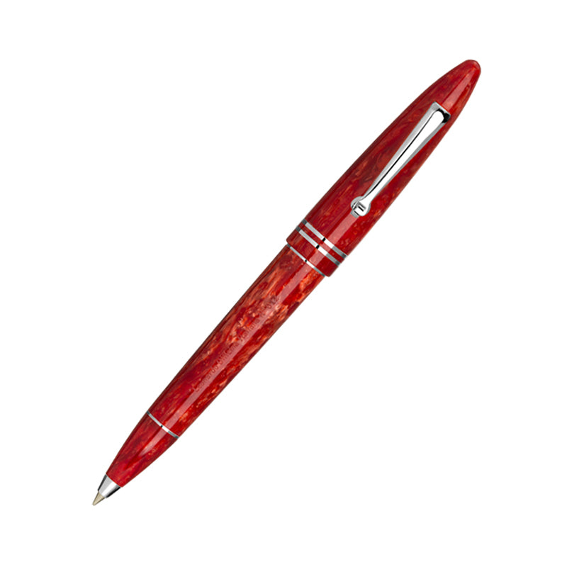 Official [Japan Exclusive Agent] Leonardo Officina Italiana Flore Red  Passion Ballpoint Pen