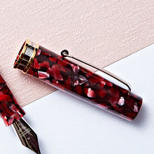 Load image into Gallery viewer, [Japan Only] Official [Japan Exclusive Agent] Leonardo Officina Italiana Nostalgia Melograno Red Fountain Pen
